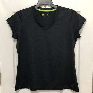 Black Xersion Performance/Workout T-shirt, Size XL